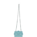 Chanel Supermarket Boy Brick Lego Minaudiere Clutch Light Blue Plexiglass Silver Hardware