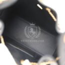 Chanel Small 25 Hobo Bag Black Caviar Antique Gold Hardware