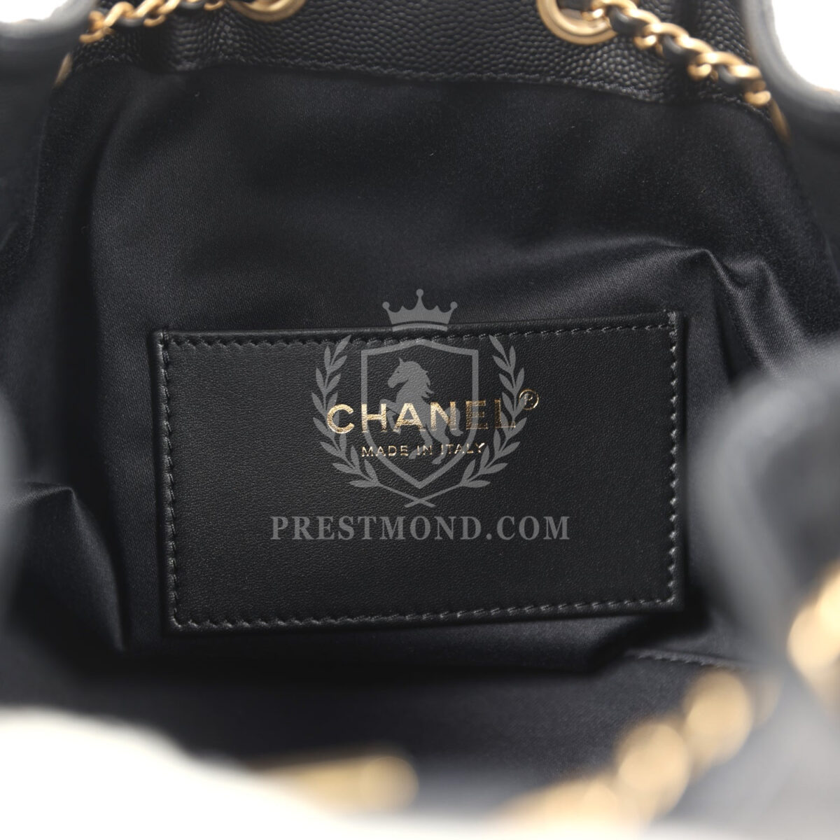 Chanel Small 25 Hobo Bag Black Caviar Antique Gold Hardware — изображение 9