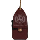 Chanel Small 25 Hobo Bag Burgundy Caviar Antique Gold Hardware