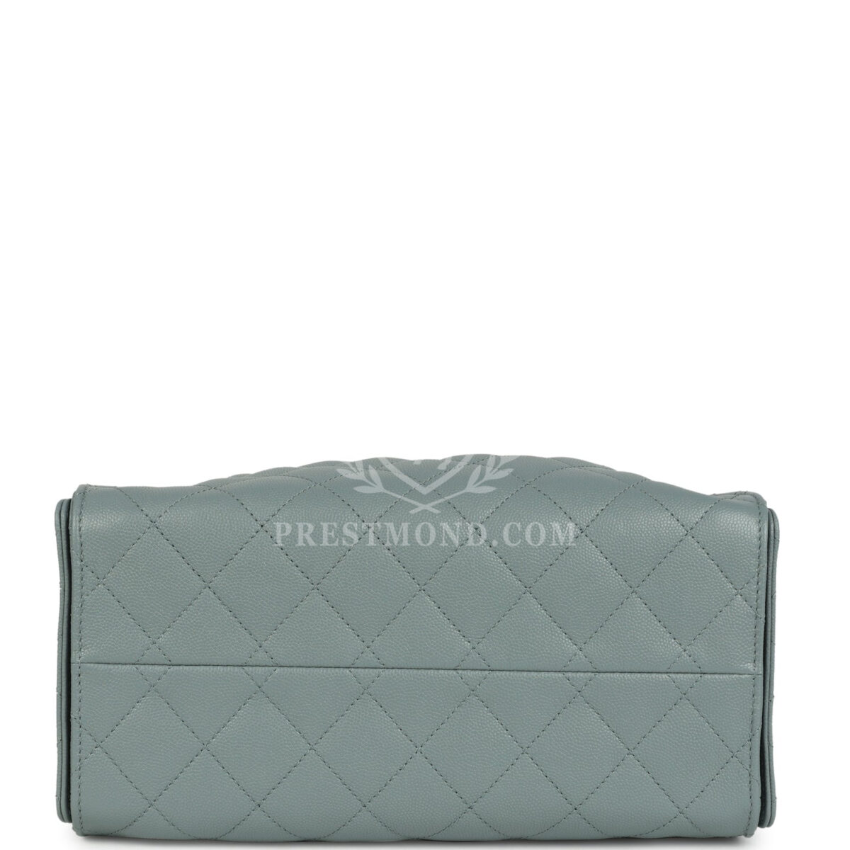 Chanel Small 25 Hobo Bag Green Caviar Antique Gold Hardware — изображение 7