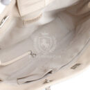 Chanel Large Classic CC Shopping Tote Bag Light Beige Caviar Silver Hardware
