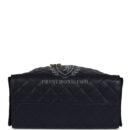 Chanel Medium 25 Hobo Bag Dark Navy Caviar Antique Gold Hardware