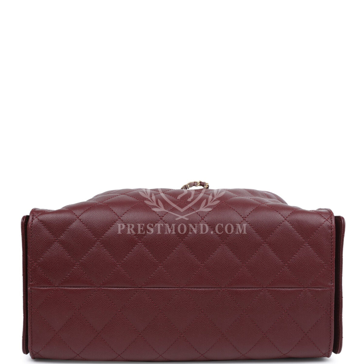 Chanel Medium 25 Hobo Bag Burgundy Caviar Antique Gold Hardware — изображение 6