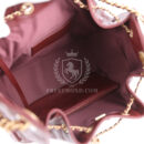 Chanel Medium 25 Hobo Bag Burgundy Caviar Antique Gold Hardware