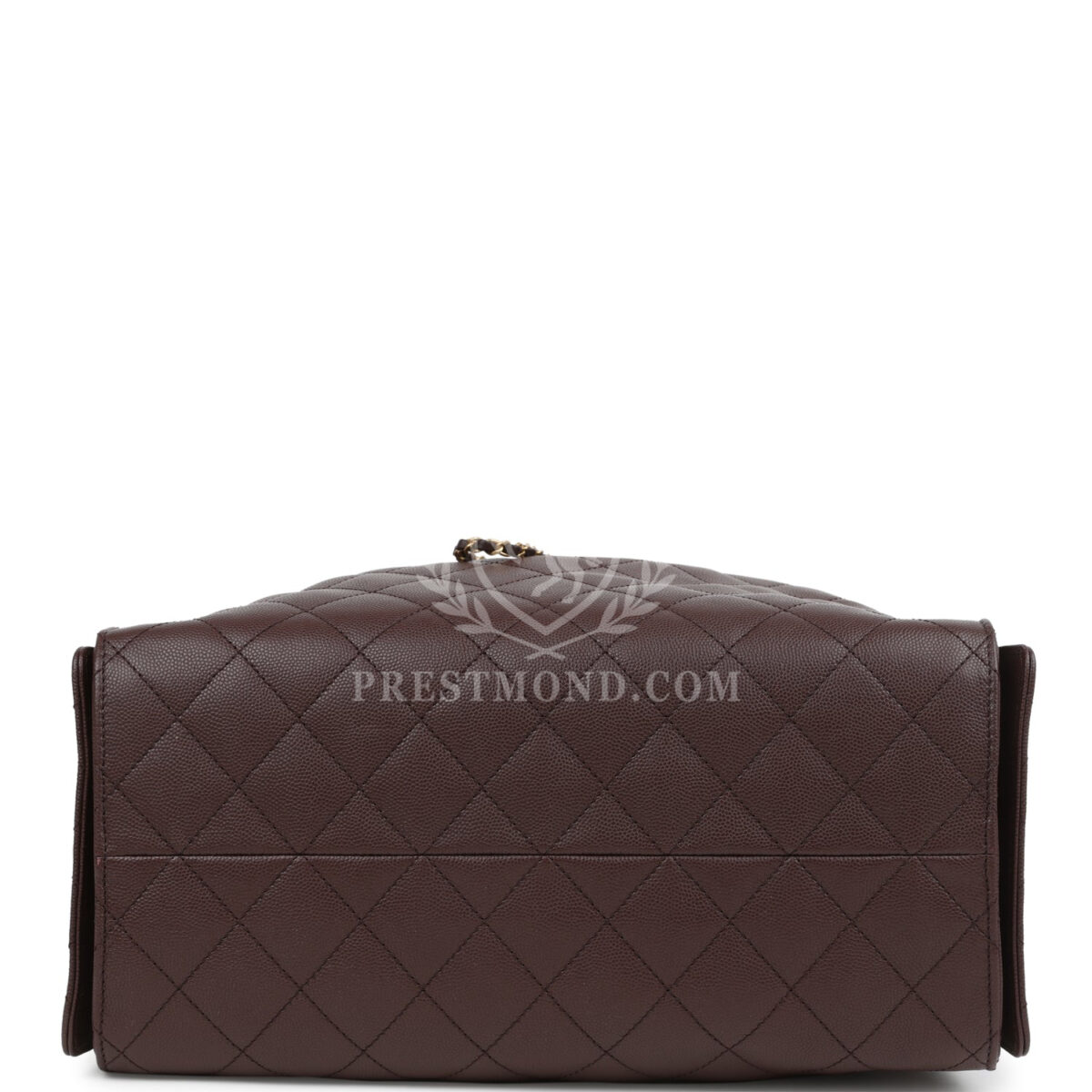 Chanel Medium 25 Hobo Bag Dark Brown Caviar Antique Gold Hardware — изображение 6