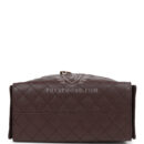 Chanel Medium 25 Hobo Bag Dark Brown Caviar Antique Gold Hardware