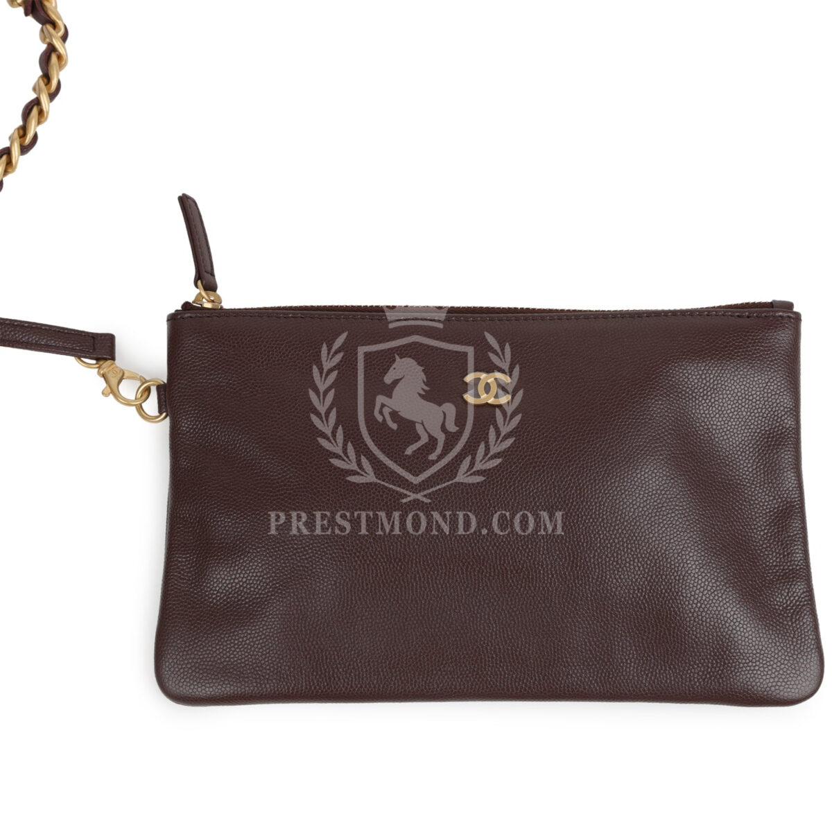 Chanel Medium 25 Hobo Bag Dark Brown Caviar Antique Gold Hardware — изображение 8