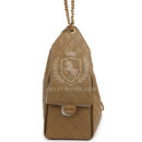 Chanel Medium 25 Hobo Bag Dark Beige Caviar Antique Gold Hardware