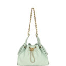 Chanel Small 25 Hobo Bag Light Green Caviar Antique Gold Hardware