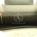 Chanel Small Kelly Shopper Khaki Shiny Aged Calfskin Brushed Gold Hardware