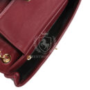 Chanel Medium Mademoiselle Flap Bag Burgundy Sheepskin Gold Hardware