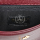 Chanel Medium Mademoiselle Flap Bag Burgundy Sheepskin Gold Hardware