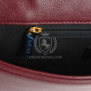 Chanel Medium Mademoiselle Flap Bag Burgundy Sheepskin Gold Hardware