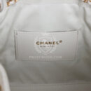 Chanel Small 25 Hobo Bag Light Grey Caviar Antique Gold Hardware