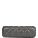 Chanel Small Kelly Shopper Grey Shiny Aged Calfskin Brushed Gold Hardware
