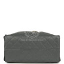 Chanel Medium 25 Hobo Bag Dark Grey Caviar Antique Gold Hardware