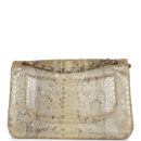 Chanel Jumbo Classic Double Flap Gold Metallic Python Gold Hardware