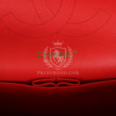 Chanel Jumbo Classic Double Flap Bag Red Lambskin Light Gold Hardware