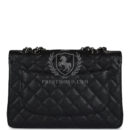 Chanel Jumbo Classic Single Flap Bag Black Caviar Silver Hardware