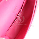 Chanel Jumbo Classic Double Flap Pink Lambskin Silver Hardware