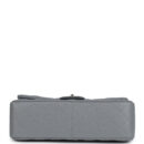 Chanel Jumbo Classic Double Flap Bag Light Grey Shiny Caviar Light Gold Hardware