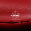 Chanel Jumbo Classic Double Flap Red Caviar Silver Hardware