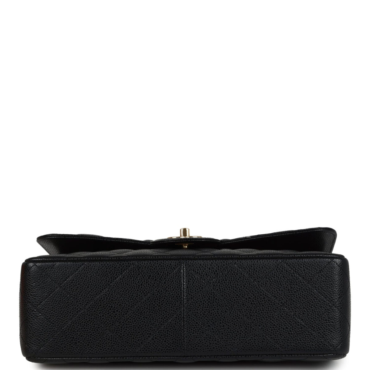 Chanel Jumbo Classic Double Flap Bag Black Caviar Gold Hardware — изображение 6