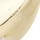 Chanel Jumbo Classic Double Flap White Caviar Light Gold Hardware