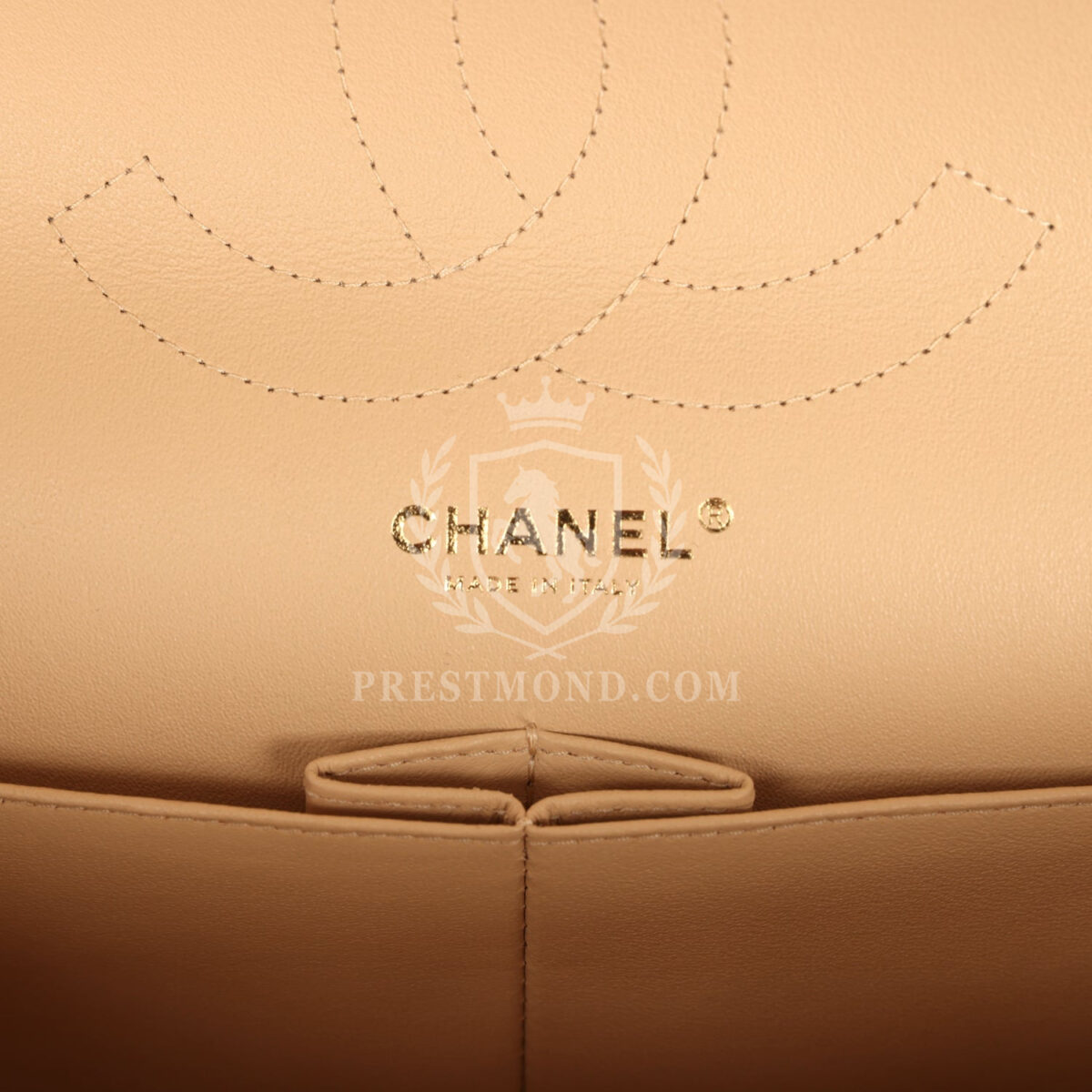 Chanel Jumbo Classic Double Flap Bag Light Beige Caviar Light Gold Hardware — изображение 8