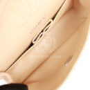 Chanel Small Classic Double Flap Beige Clair Lambskin Silver Hardware