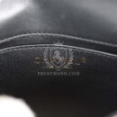 Chanel Mini Rectangular Heart Flap Bag Black Lambskin Aged Gold Hardware