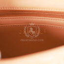 Chanel Mini Rectangular Flap with Top Handle Caramel Lambskin Light Gold Hardware