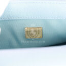 Chanel My Perfect Mini Flap Bag Blue Iridescent Caviar Antique Gold Hardware