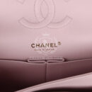Chanel Medium Classic Double Flap Light Pink Caviar Light Gold Hardware