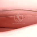 Chanel Mini Pearl Crush Rectangular Flap Dark Pink Lambskin Brushed Gold Hardware