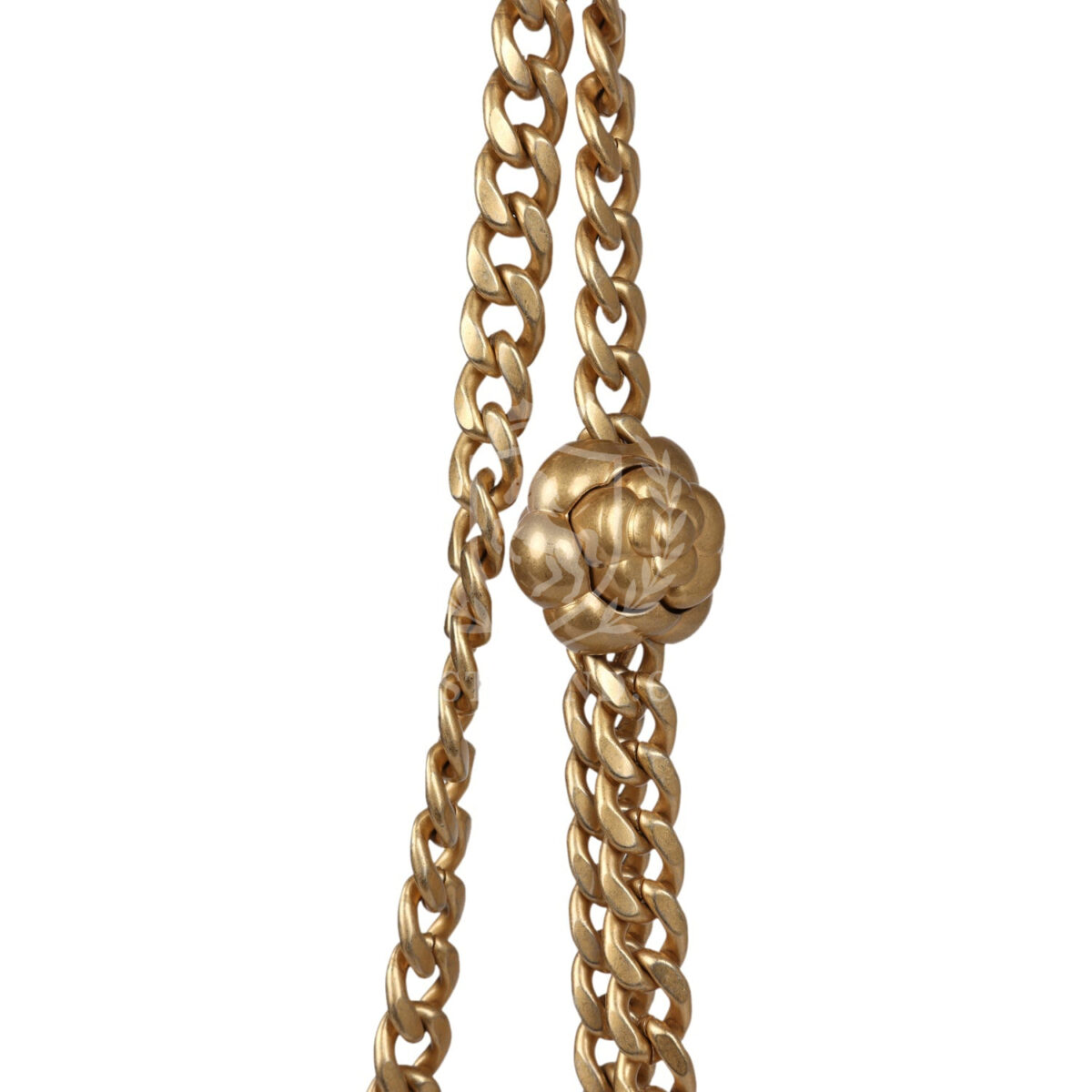 Chanel Mini Camellia Crush Square Flap Yellow Lambskin Antique Gold Hardware — изображение 8