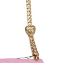 Chanel Mini Sweetheart Crush Square Flap Bag Pink Caviar Aged Gold Hardware