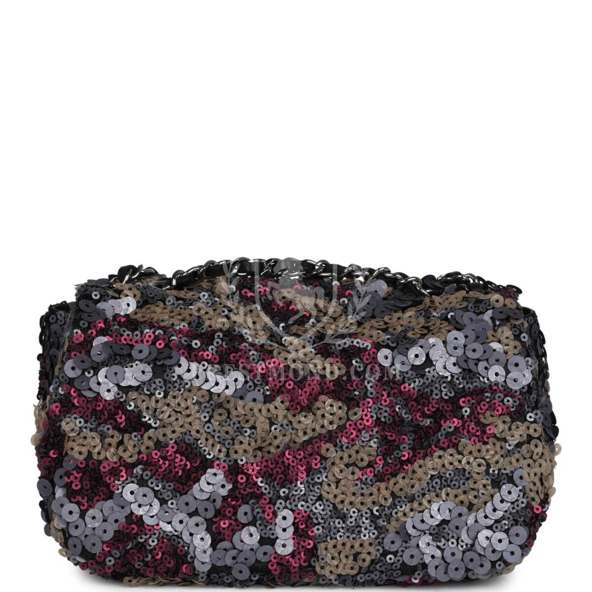 Chanel Limited Edition Extra Mini Flap Bag Multicolor Sequin Ruthenium Hardware — изображение 4