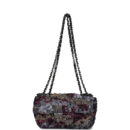 Chanel Limited Edition Extra Mini Flap Bag Multicolor Sequin Ruthenium Hardware