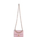 Chanel Mini Flap Bag Light Pink Caviar Brushed Gold Hardware