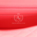 Chanel Mini Rectangular Flap Bag Pink Lambskin Silver Hardware