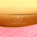 Chanel Mini Classic Rectangular Flap Bag Pink and Yellow Lambskin Iridescent Hardware