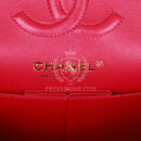 Chanel Small Classic Double Flap Fuchsia Caviar Light Gold Hardware