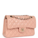 Chanel Small Classic Double Flap Light Pink Lambskin Gold Hardware