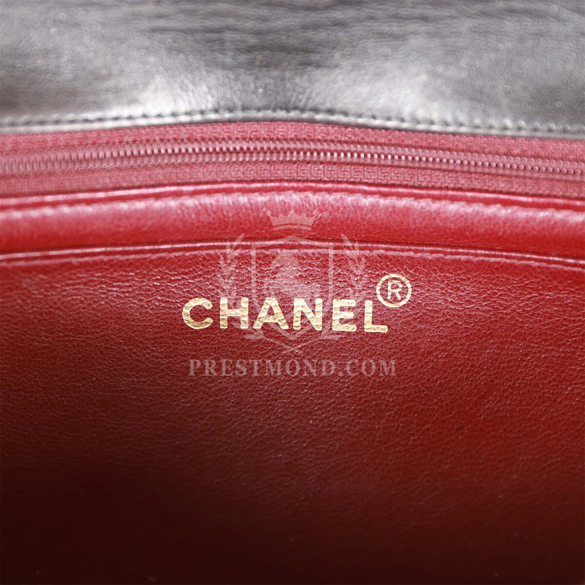 Vintage Chanel Kelly Parent and Child Flap Bag Set Black Lambskin Gold Hardware — изображение 9