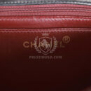Vintage Chanel Kelly Parent Flap Bag Black Lambskin Gold Hardware