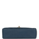 Vintage Chanel Medium Diana Flap Bag Blue Caviar Gold Hardware