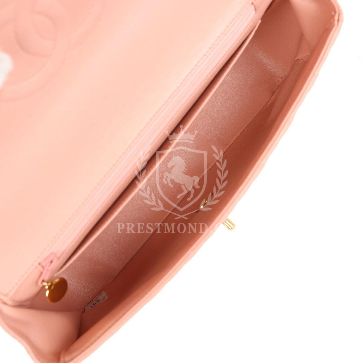Vintage Chanel Kelly Parent and Child Flap Bag Set Pink Lambskin Gold Hardware — изображение 15