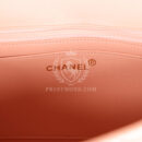 Vintage Chanel Kelly Parent and Child Flap Bag Set Pink Lambskin Gold Hardware